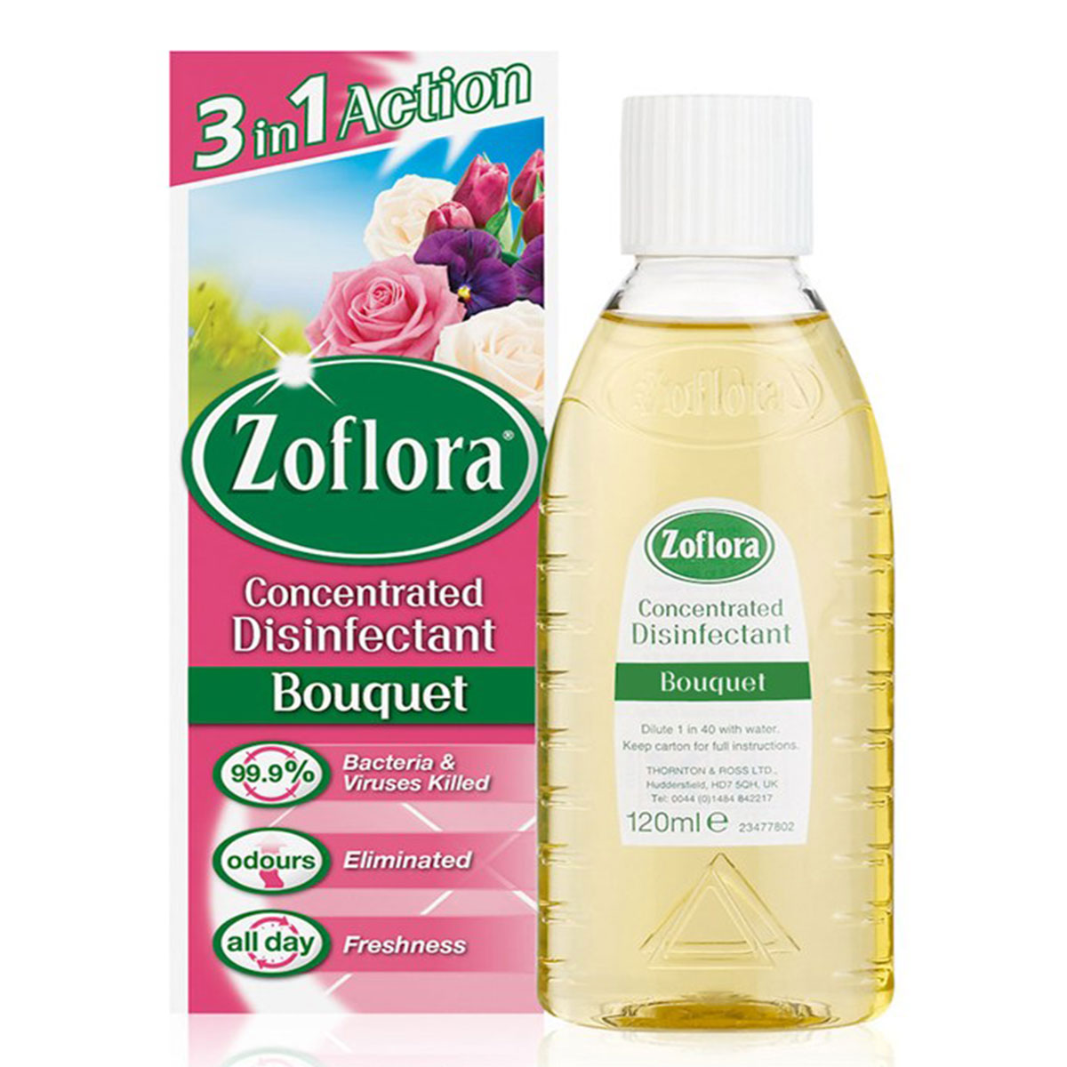 ZOFLORA CONCENTRATED DISINFECTANT 500ML Med Express